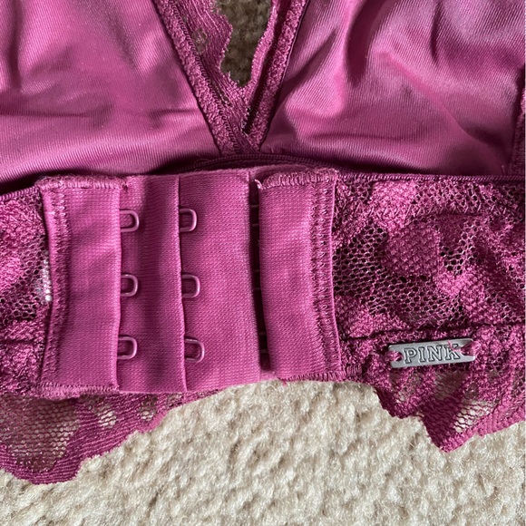 Pink Halter Bralette in S - Picture 2 of 3